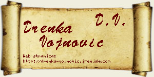 Drenka Vojnović vizit kartica